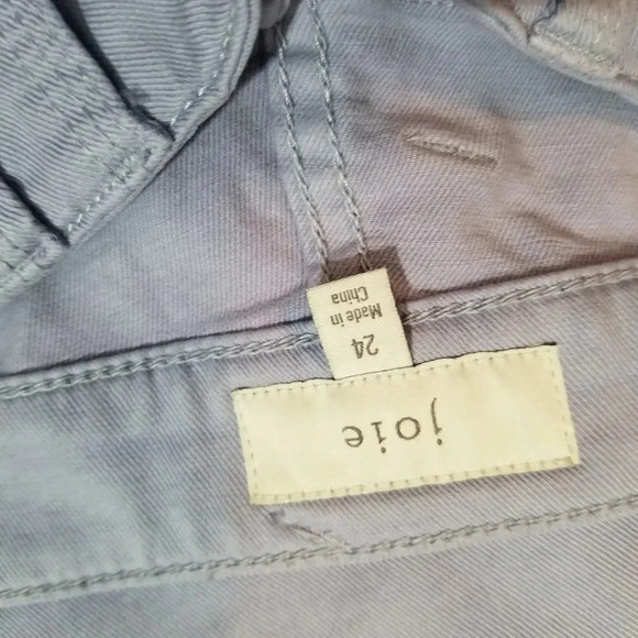 ❤️ Joie ❤️| Lavender Park Moto-style Cropped Skinny Pants Sz 24 - Picture 6 of 7